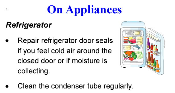 On Appliances
