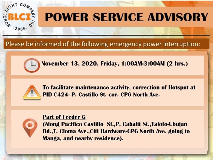 Emergency Power Interruption