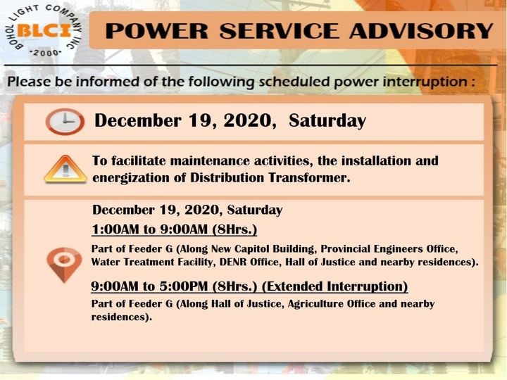 Maintenance Schedule