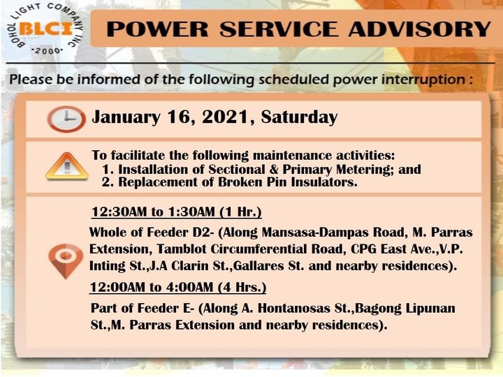 Maintenance Schedule