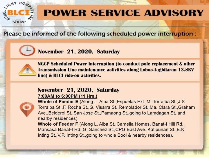 Maintenance Schedule