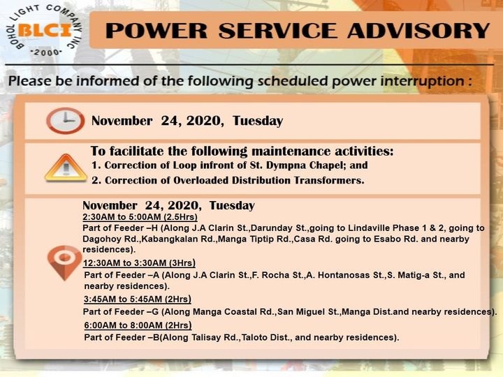 Maintenance Schedule