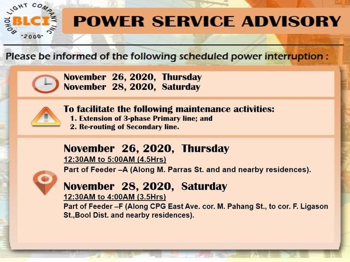 Maintenance Schedule