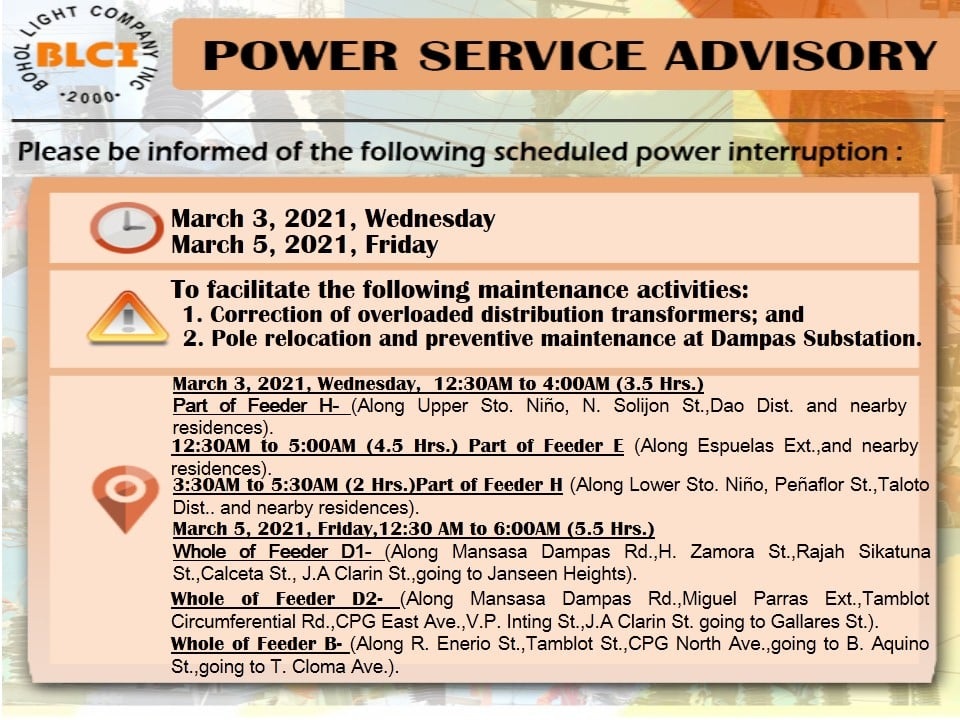 Maintenance Schedule
