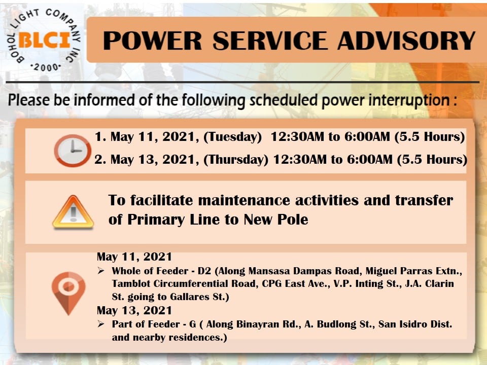 Maintenance Schedule