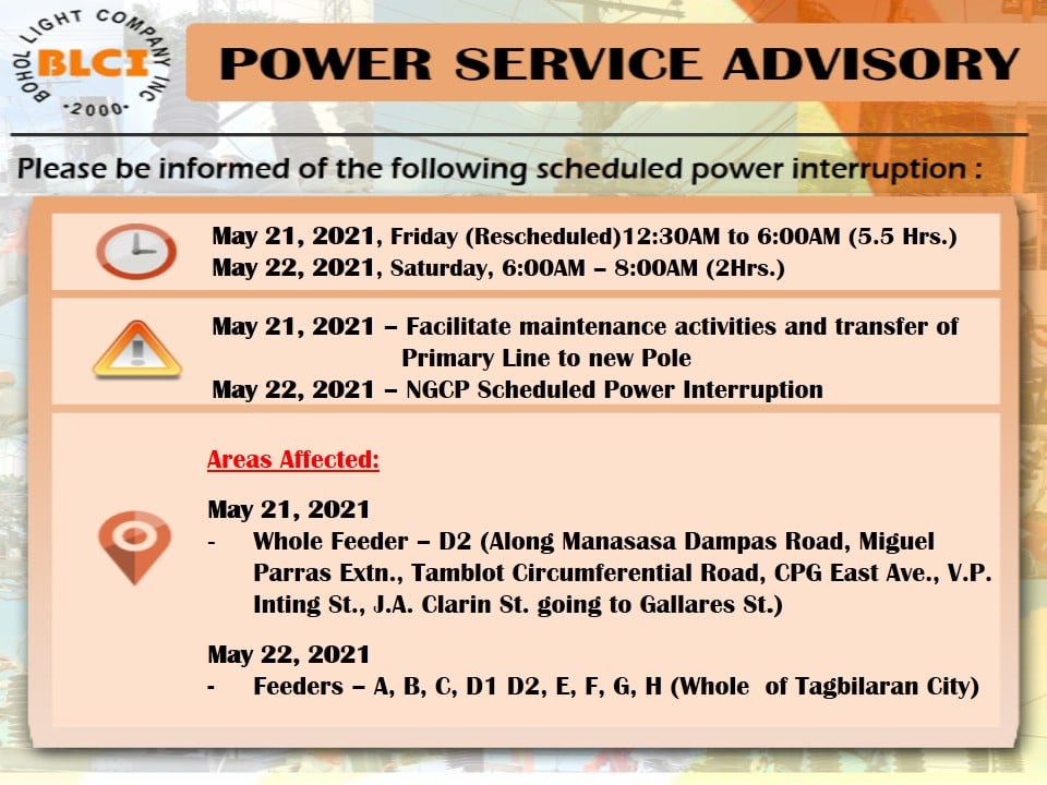 Maintenance Schedule