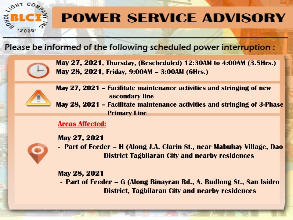 Maintenance Schedule
