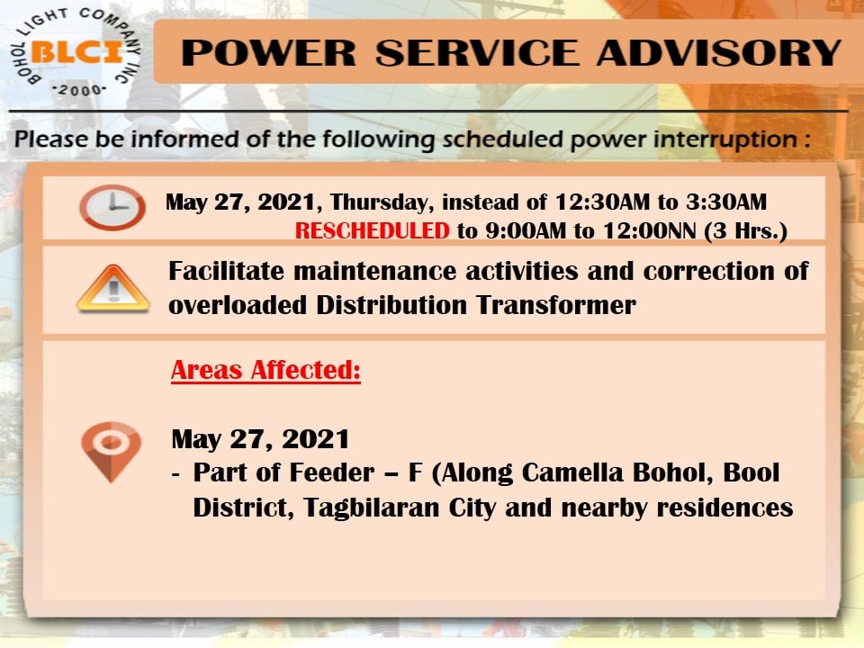 Maintenance Schedule