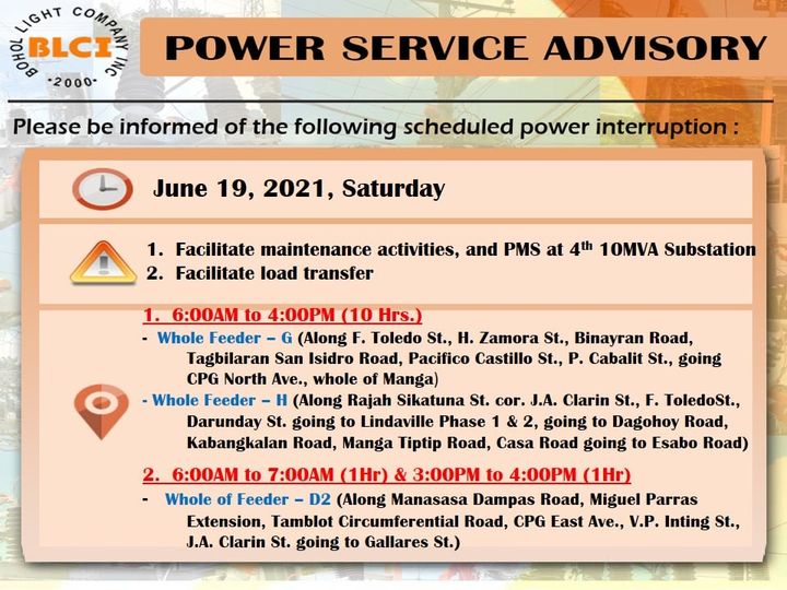 Maintenance Schedule