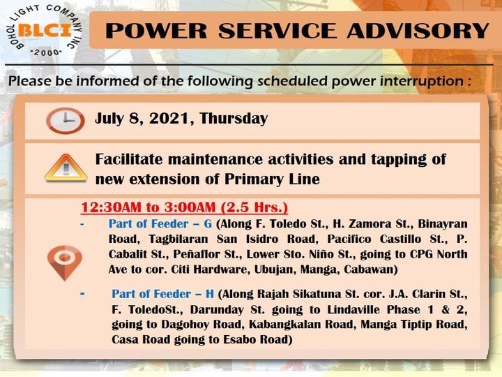 Maintenance Schedule