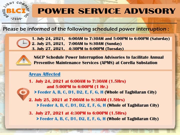 Maintenance Schedule