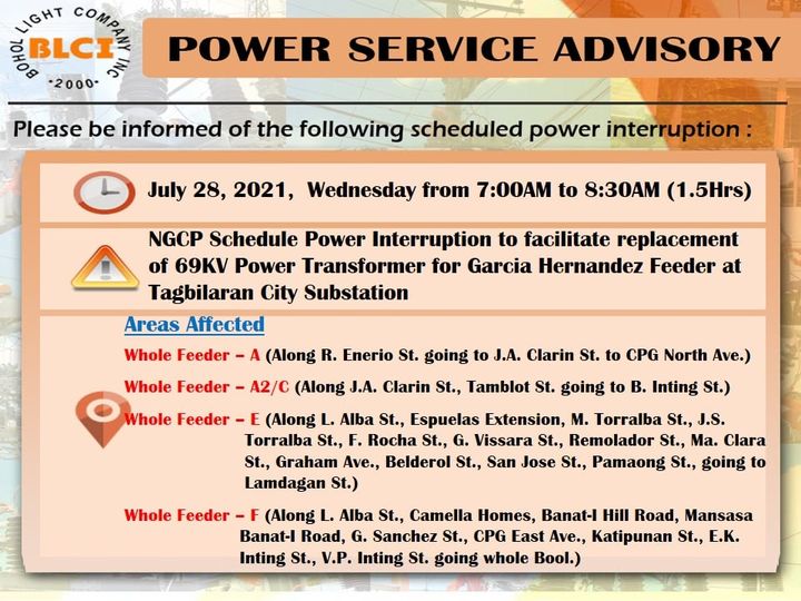 Maintenance Schedule