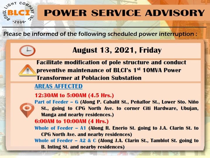 Maintenance Schedule
