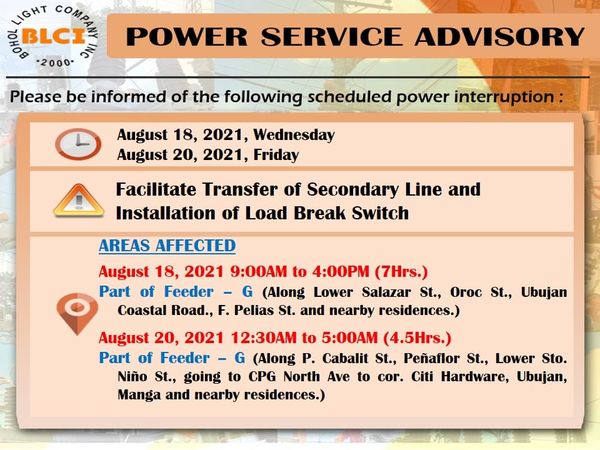 Maintenance Schedule