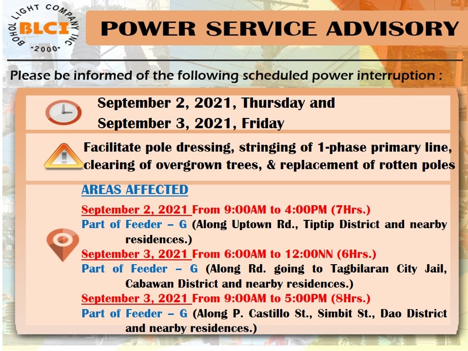 Maintenance Schedule