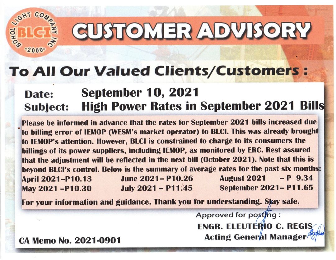 Announcements