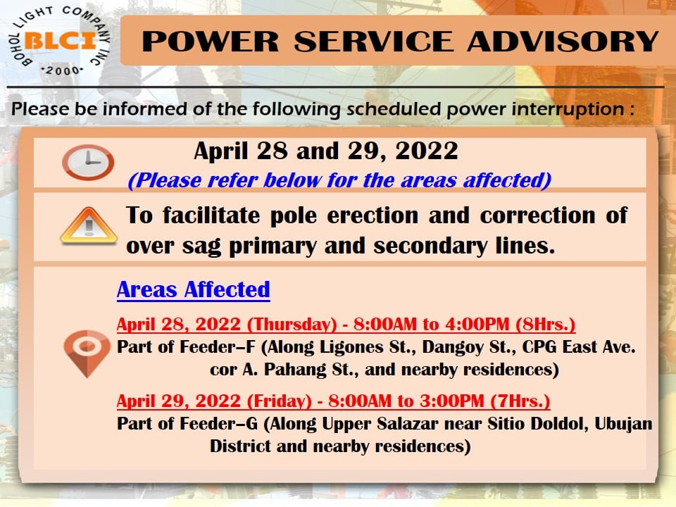 April 28 and 29, 2022