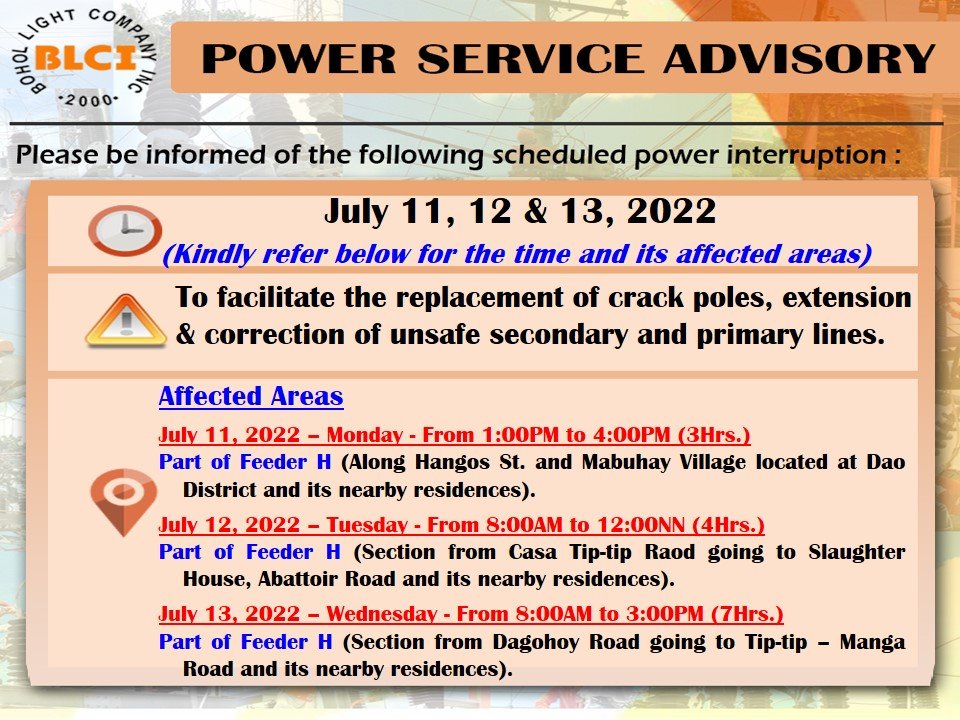 July 11, 12 & 13, 2022