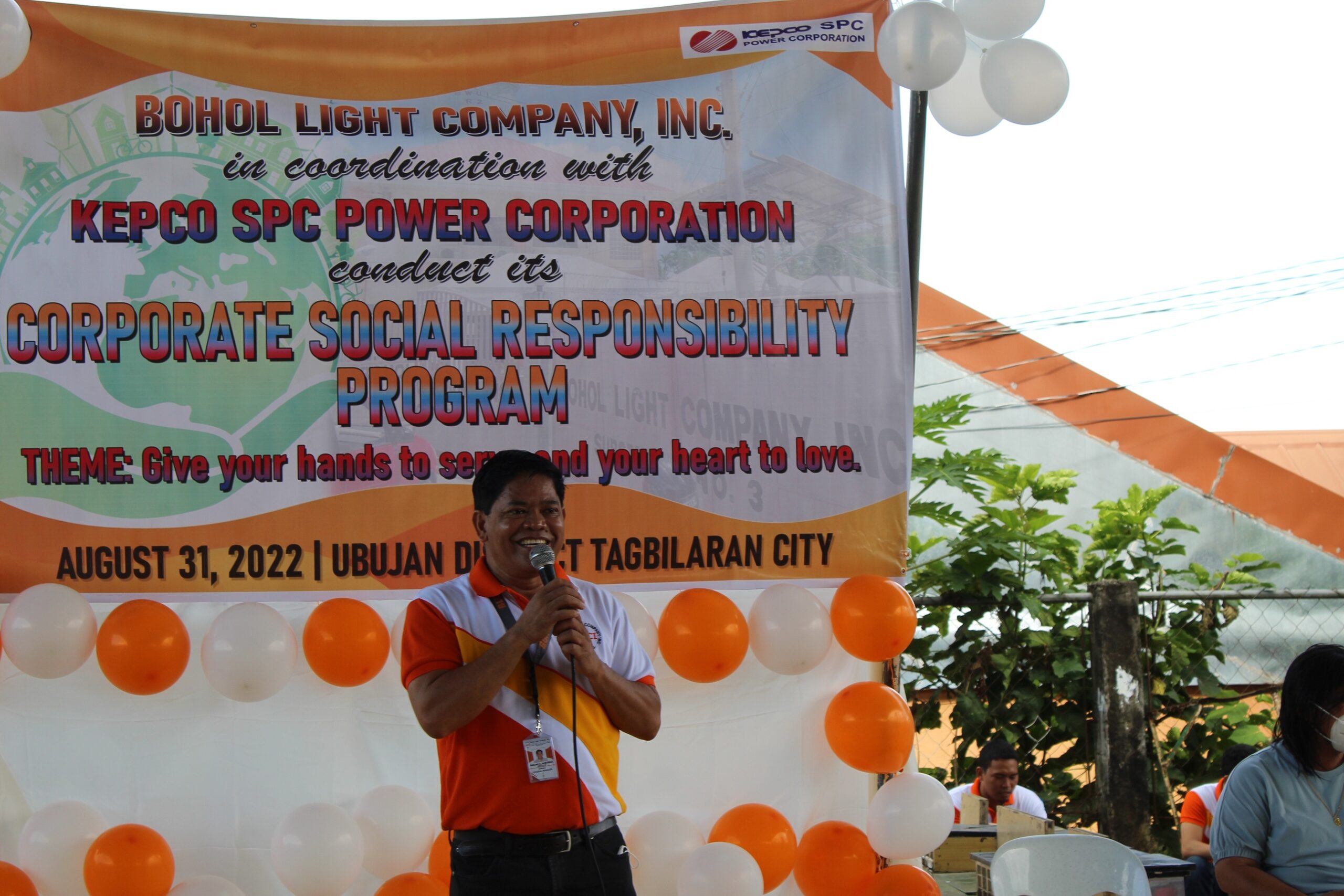 Corporate Social Responsibility (CSR) program at Ubujan District, Tagbilaran City