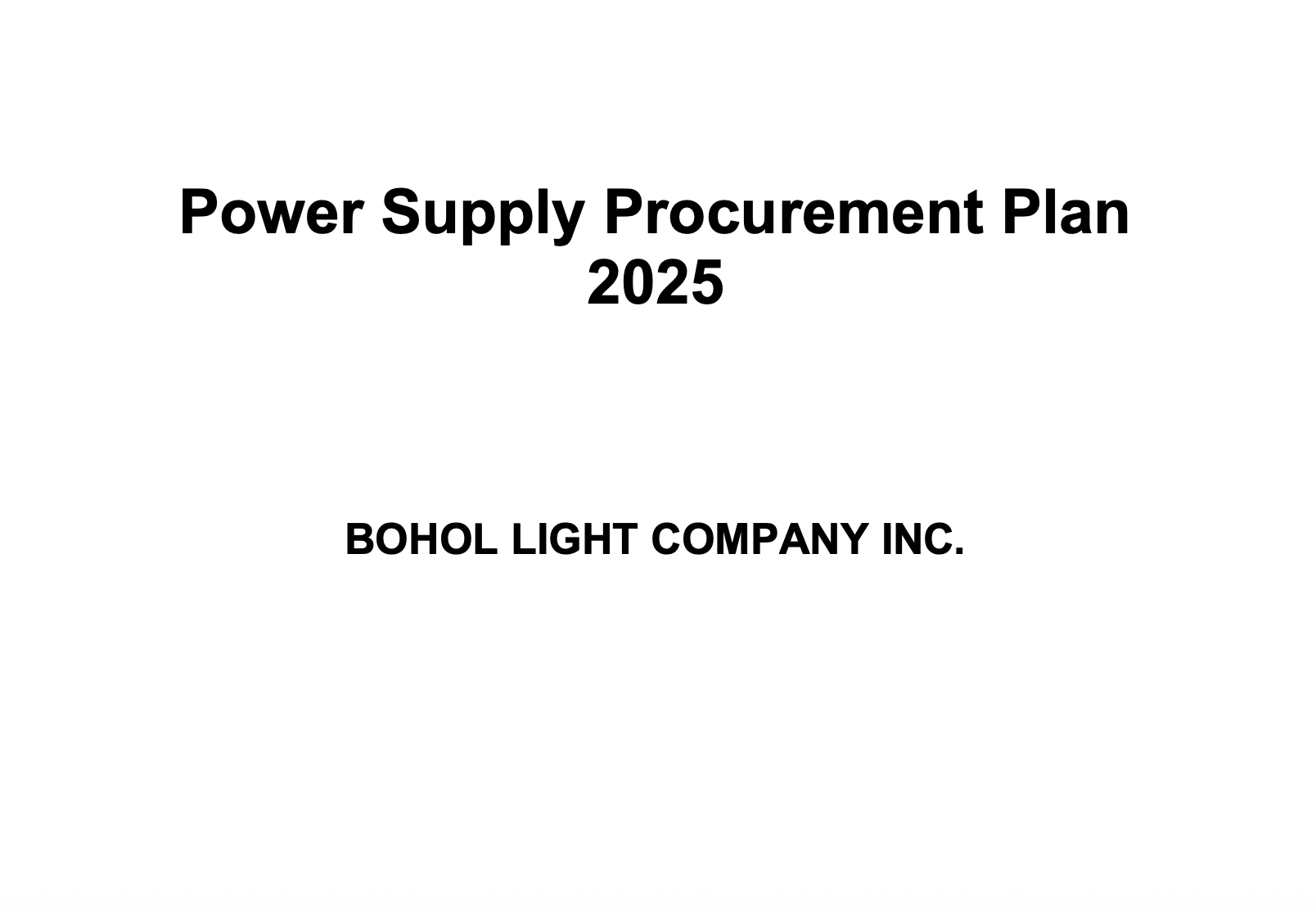 ANNEX A – BLCI 2025-2034 PSPP